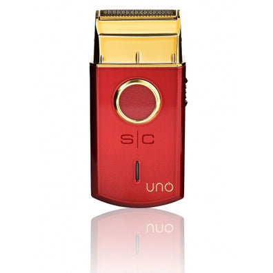 StyleCraft Uno USB Rechargeable Single Foil Shaver - Red